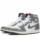 Air Jordan Men's 1 Retro High OG Sneakers in Black/Fire Red