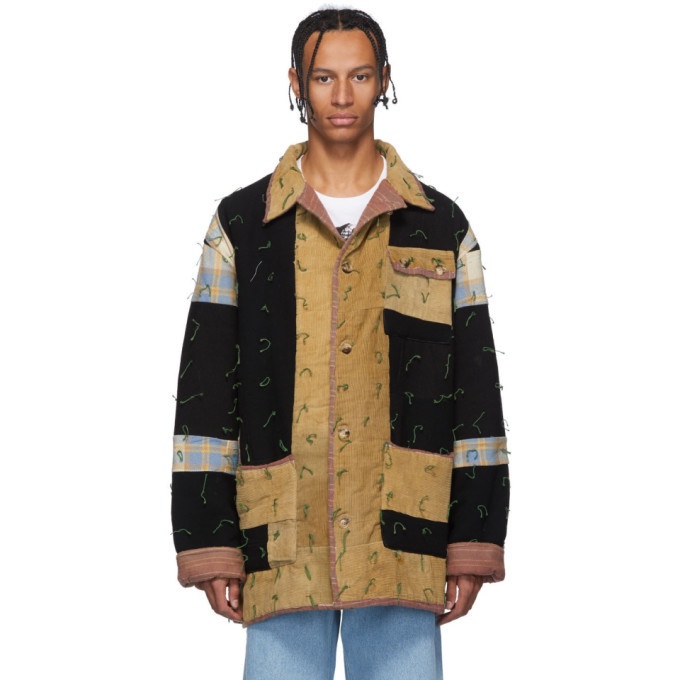 Photo: Bode Multicolor Quilted Workwear Jacket