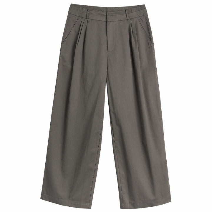 Photo: Deiji Studios Women's Two Layer Pants in Charcoal