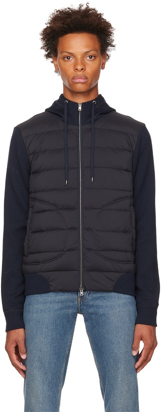 Photo: Herno Navy Quilted Down Jacket