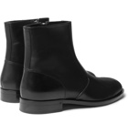 Paul Smith - Pembrey Polished-Leather Boots - Black