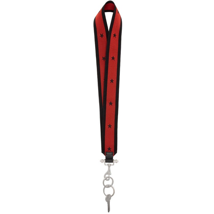 Photo: Givenchy Red and Black Large Obsedia Keychain 
