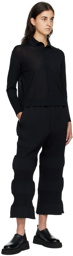 CFCL Black Fluted Lounge Pants