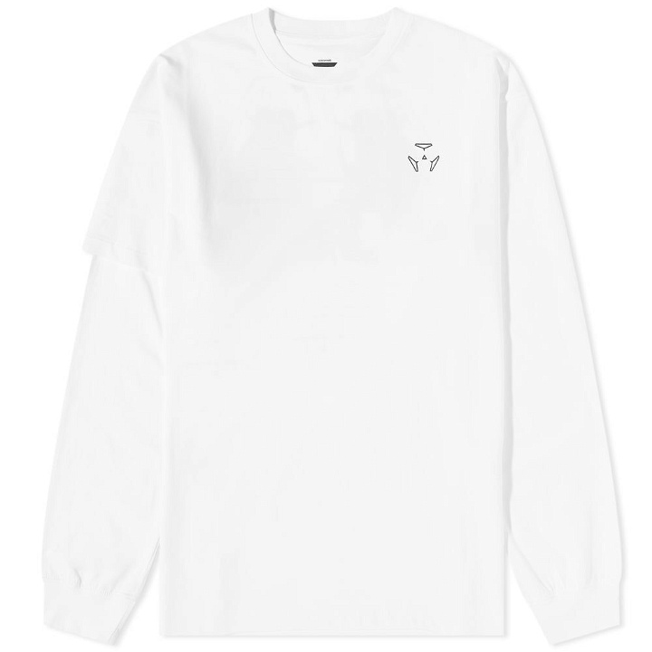Photo: Acronym Men's 100% Organic Cotton Long Sleeve T-shirt in White