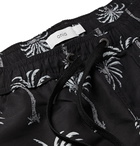 Onia - Charles Long-Length Printed Swim Shorts - Black