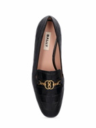 BALLY - 10mm Obrien Croc Embossed Loafers
