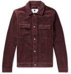 NN07 - Vincenzo Cotton-Corduroy Jacket - Men - Burgundy