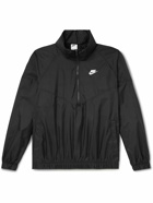 Nike - Windrunner Logo-Embroidered Shell Hooded Jacket - Black