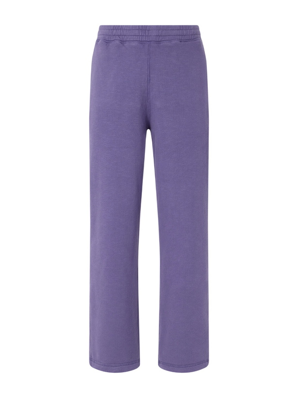 Photo: Aimé Leon Dore - Marina Straight-Leg Cotton-Jersey Sweatpants - Blue