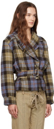 Caro Editions Blue & Brown Frederikke Jacket