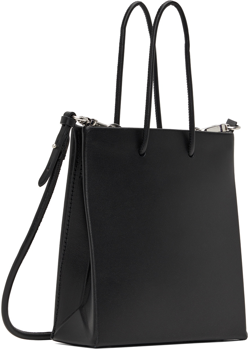 Medea Black Short Leather Bag