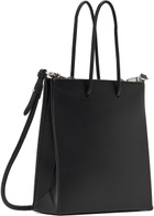 Medea Black Short Leather Bag