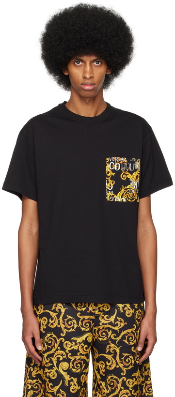 Photo: Versace Jeans Couture Black Baroque T-Shirt