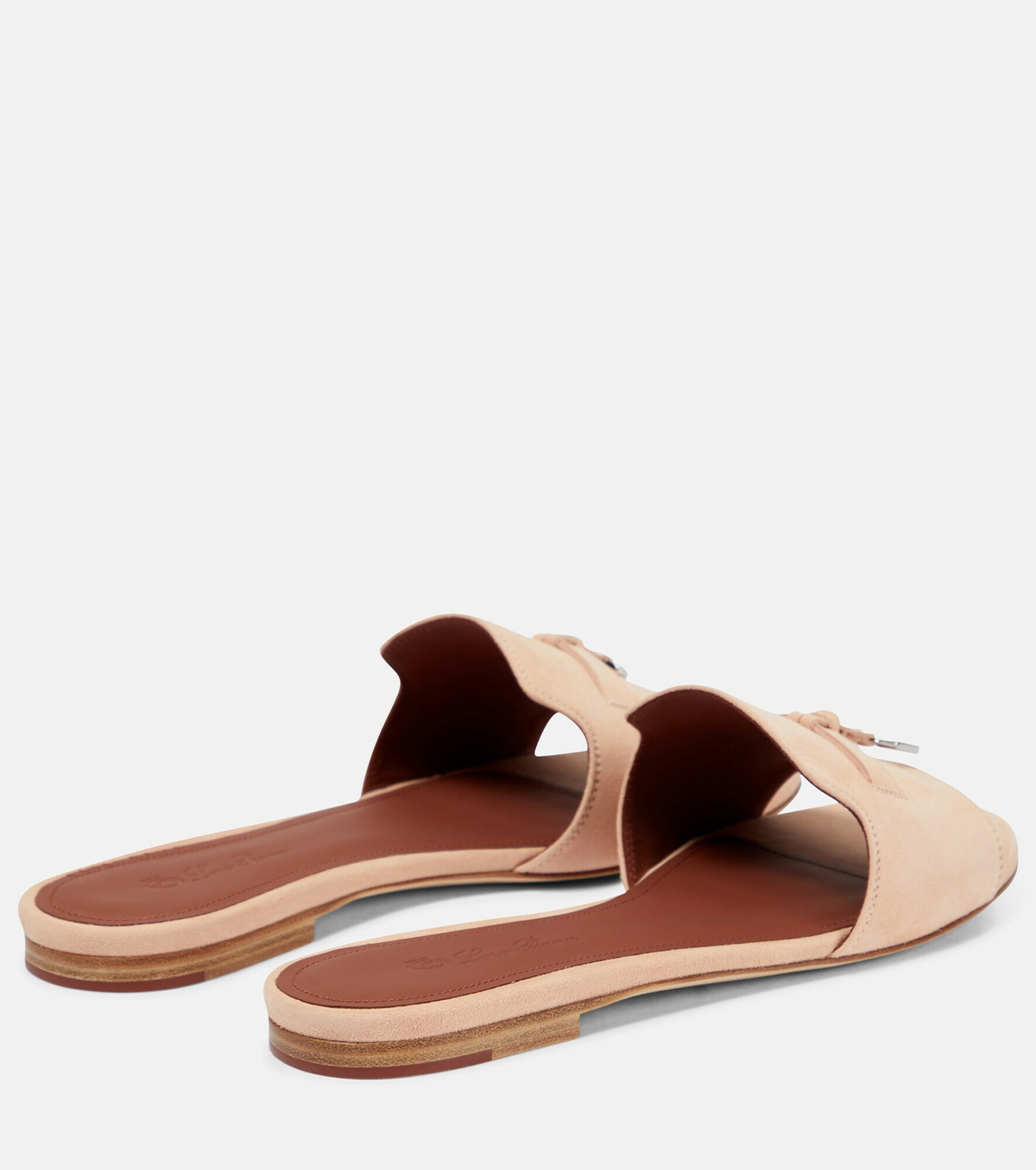 Loro Piana - Summer Charms flat suede sandals Loro Piana