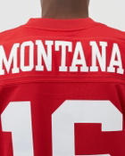 Mitchell & Ness Nfl Legacy Jersey San Francisco 49ers 1990 Joe Montana #16 Red Jerseys