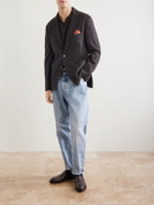 Brioni - Houndstooth Cashmere Blazer - Brown