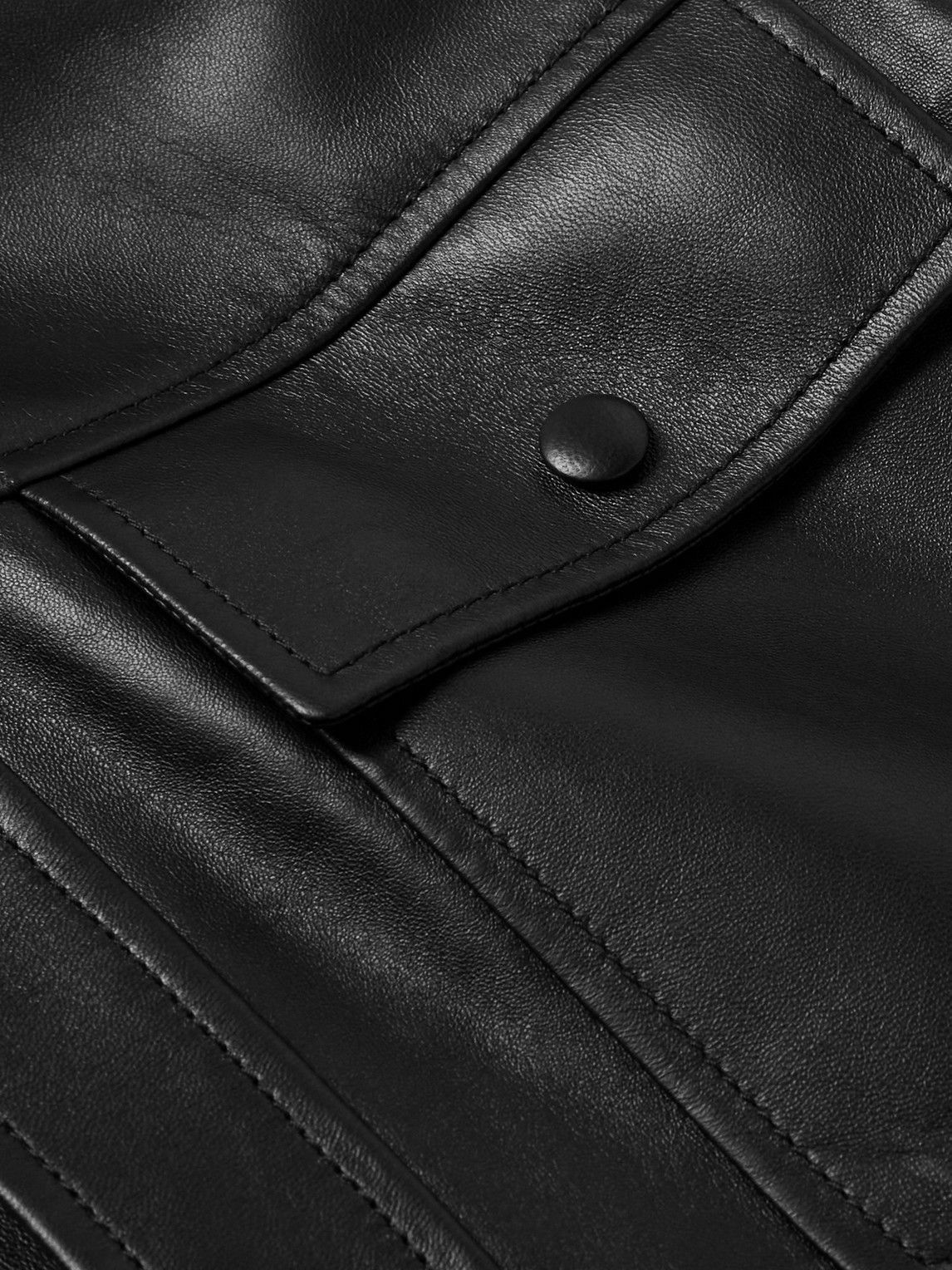 Gabriela Hearst - Levy Leather Jacket - Black