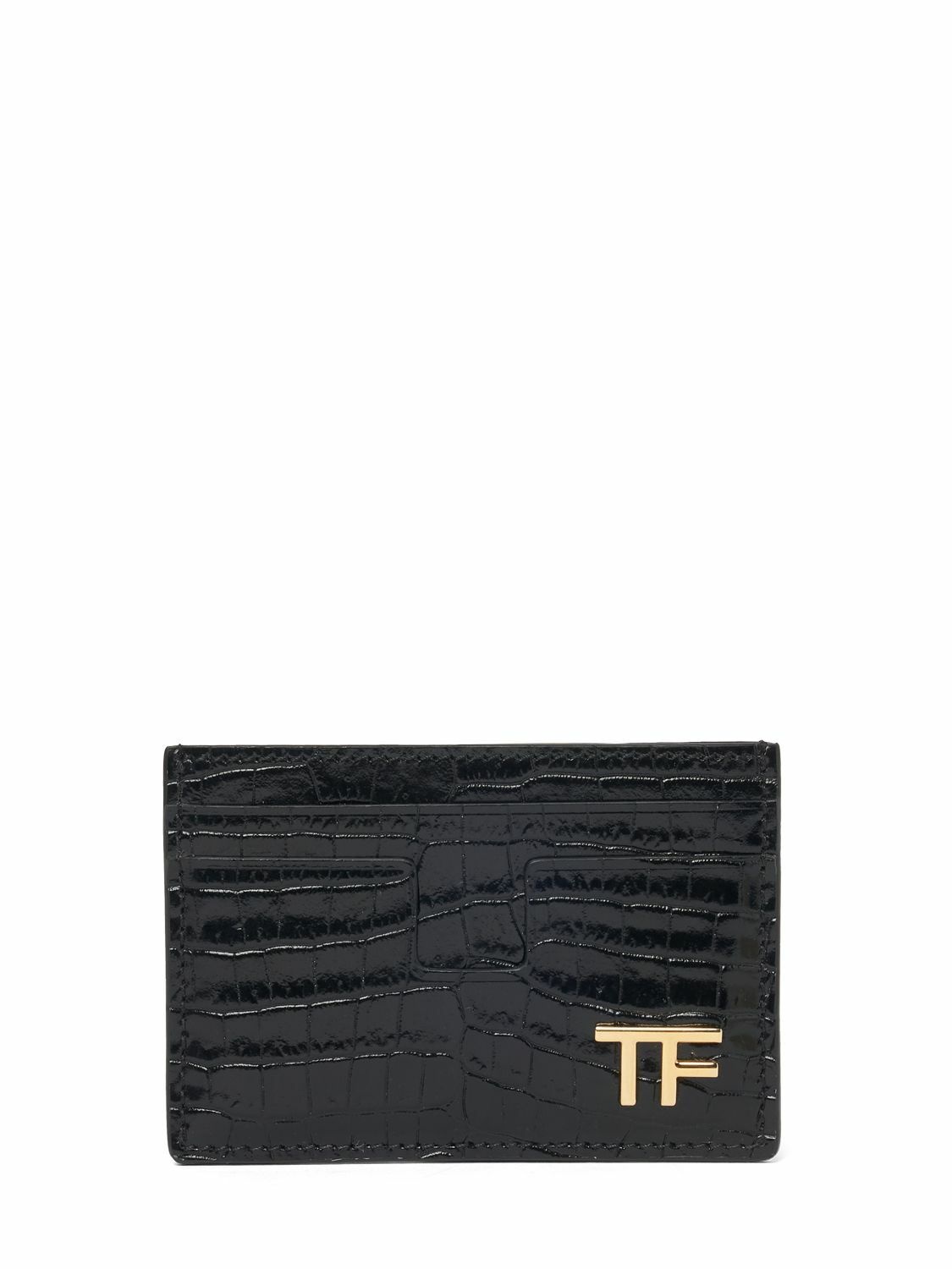 Photo: TOM FORD - Alligator Printed Leather Card Case
