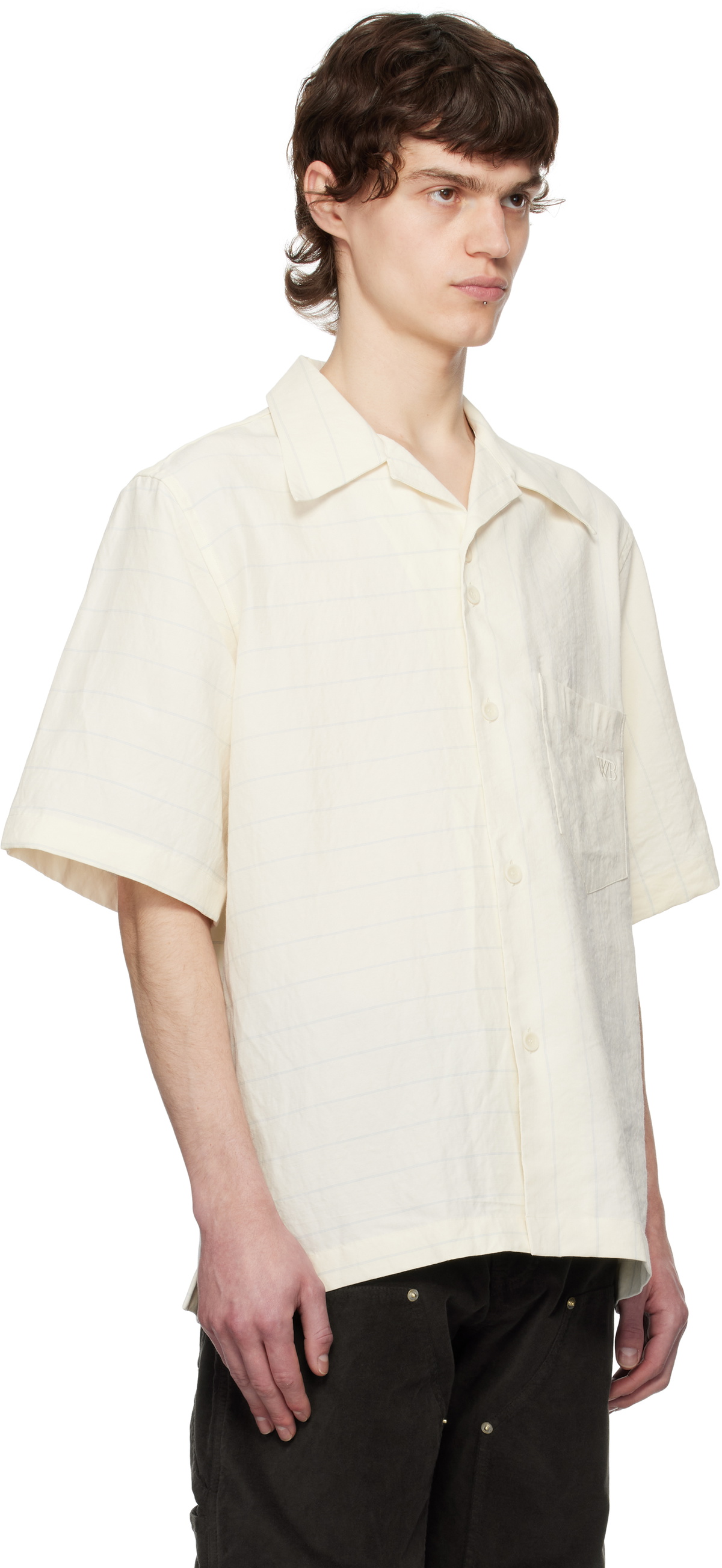 Wales Bonner Off-White Highlife Bowling Shirt