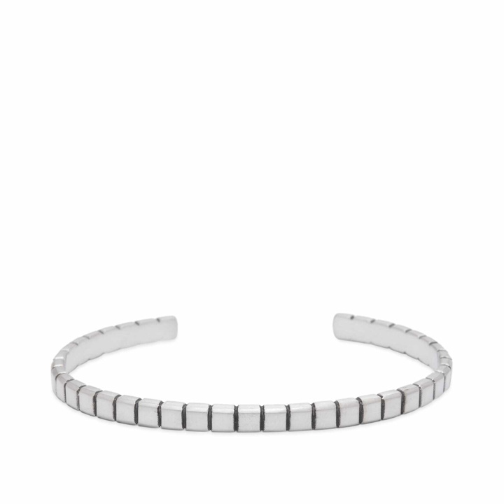 Photo: Serge DeNimes Men's Box Bangle in Silver 