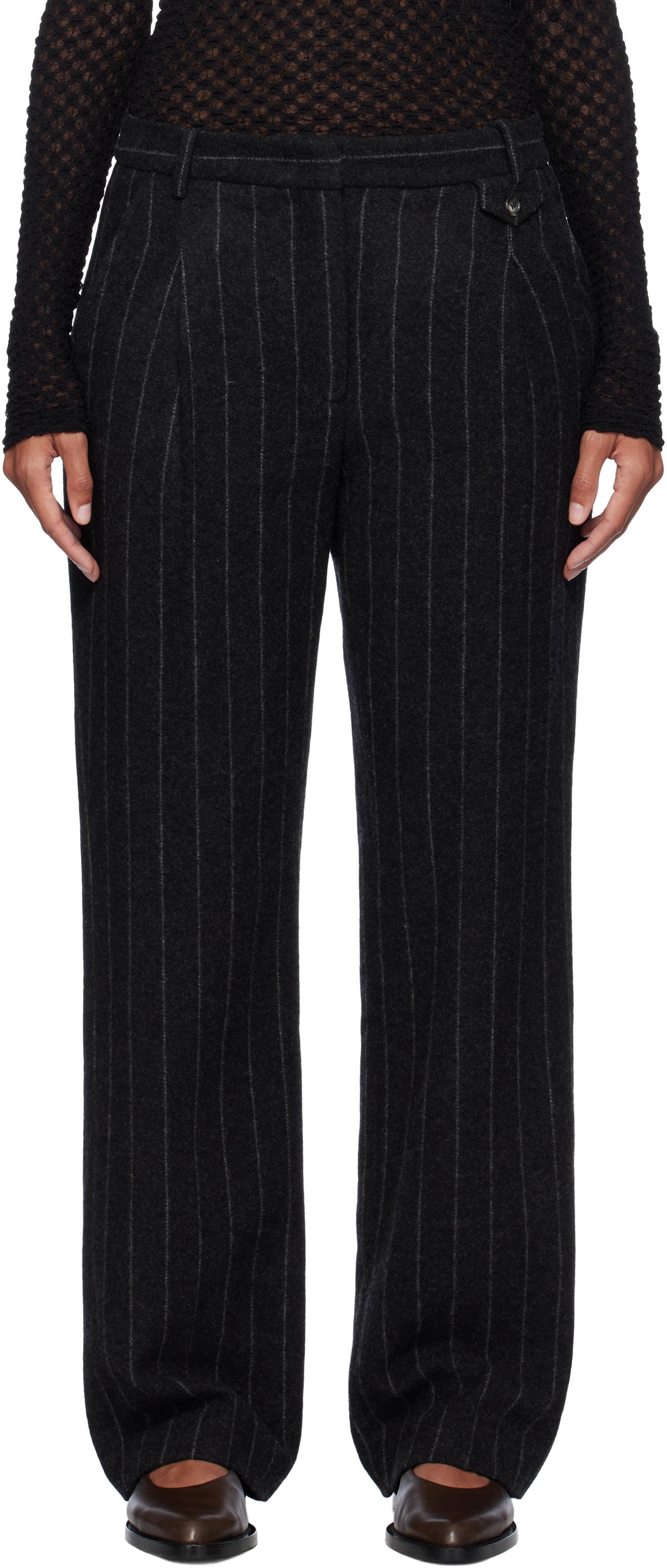 The Garment Black Richard Trousers