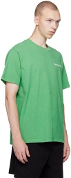 Sporty & Rich Green 'La Racquet' T-Shirt