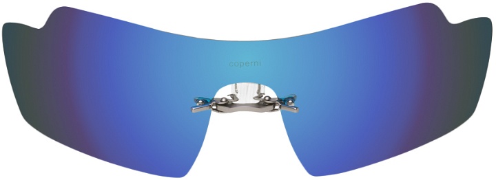 Photo: Coperni Blue Clip On Sunglasses