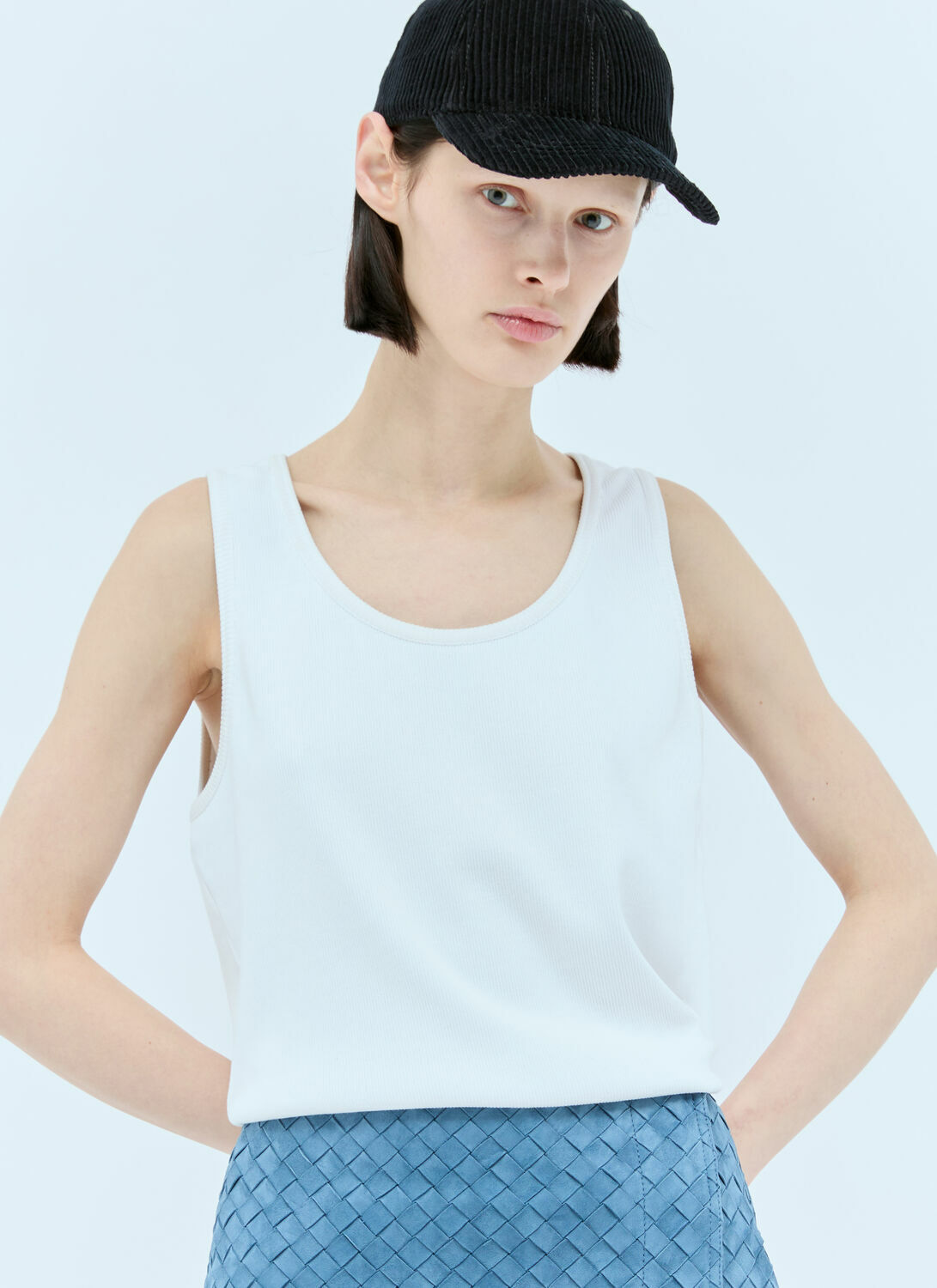 Bottega Veneta Corduroy Baseball Cap