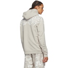 Marcelo Burlon County of Milan Beige Snakes Hoodie