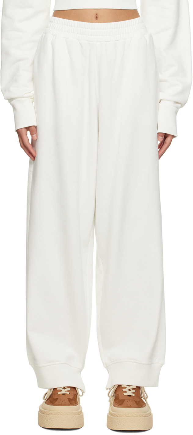 MM6 Maison Margiela: Black Drawstring Lounge Pants