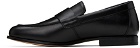 Common Projects Black Flat Loafers