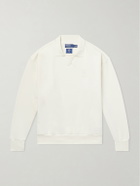 Polo Ralph Lauren - Wimbledon Logo-Embroidered Cotton Sweatshirt - White