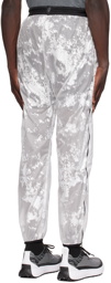 OVER OVER White Paneled Track Pants