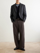 A.P.C. - Riou Virgin Wool Polo Shirt - Blue