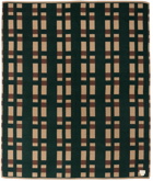 R+D.LAB Tan & Green Rete Blanket