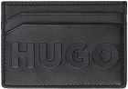 Hugo Black Embossed Card Holder