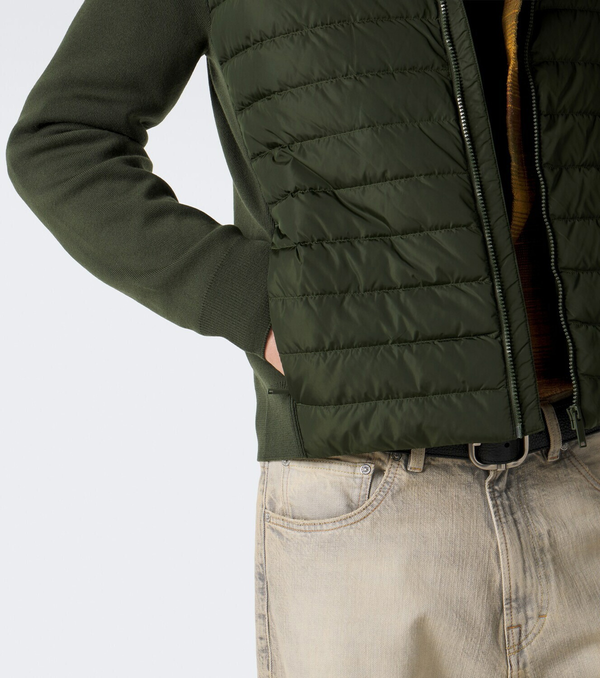 Canada Goose Hybridge Flavio down-paneled wool cardigan