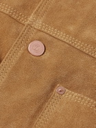 Drake's - Welder Suede Chore Jacket - Brown