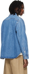 AGOLDE Blue Craven Denim Shirt