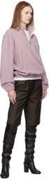 Rier Purple Fleece Sweater