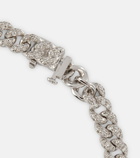 Shay Jewelry Mini 18kt white gold bracelet with diamonds