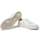 Veja - V-10 Rubber-Trimmed Suede and B-Mesh Sneakers - Men - White