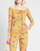 Msgm Womens Jumpsuit in Orange