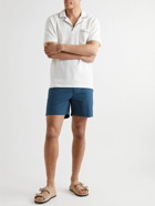 Orlebar Brown - Bulldog Slim-Fit Cotton-Twill Shorts - Blue