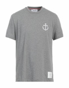 Thom Browne Mens T-shirt in Grey