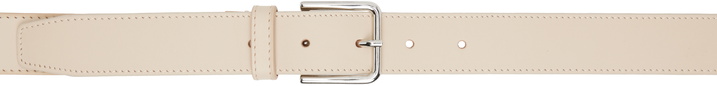 Photo: The Frankie Shop Beige Toni Leather Belt
