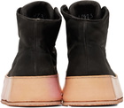 A Diciannoveventitre SSENSE Exclusive Brown Canua Mid Sneakers