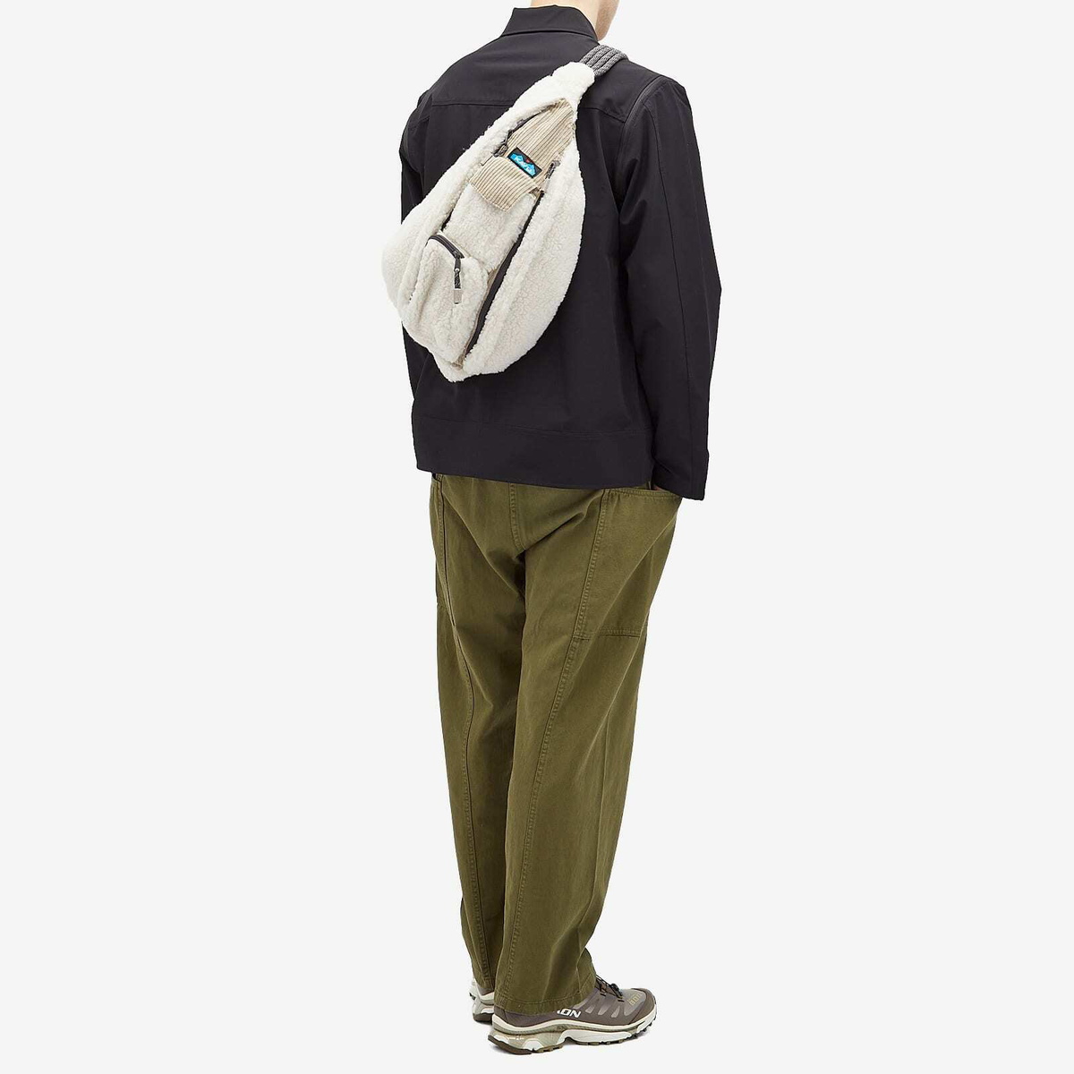 KAVU Men's Sherpa Rope Snug Bag in Pebble Beach 