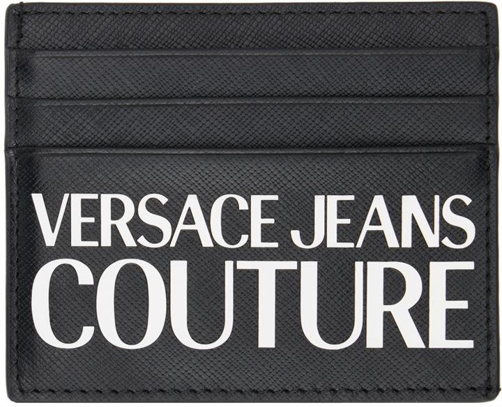 Photo: Versace Jeans Couture Black Range Tactile Card Holder