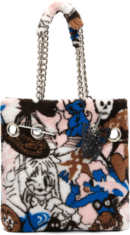 Photo: Chopova Lowena Multicolor Fleece Tote